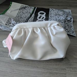 Pillow clutch bag from ASOS, brand new with tags